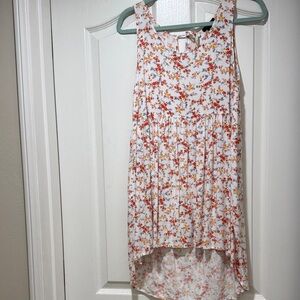Floral Open Back Dress